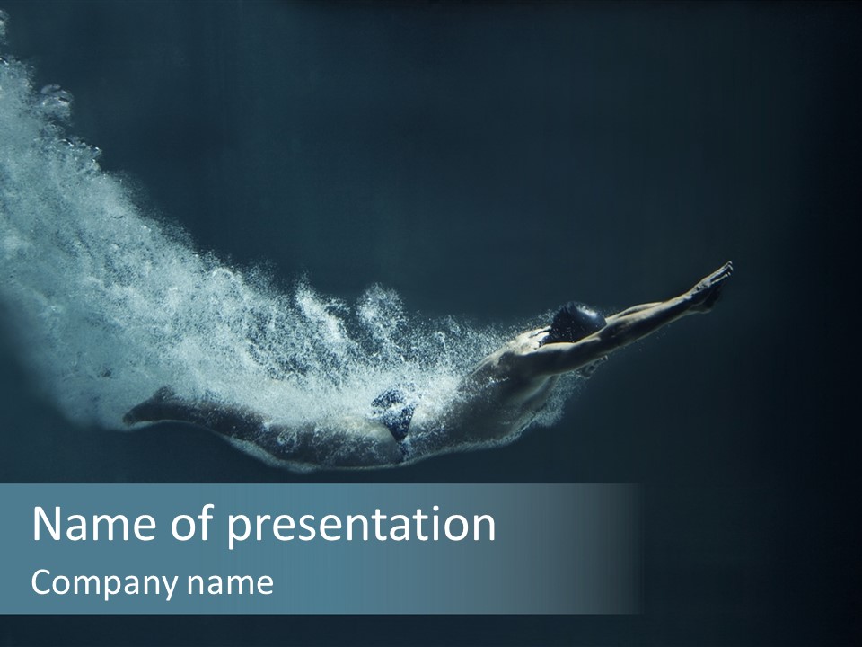 Exhale Training Isolated PowerPoint Template
