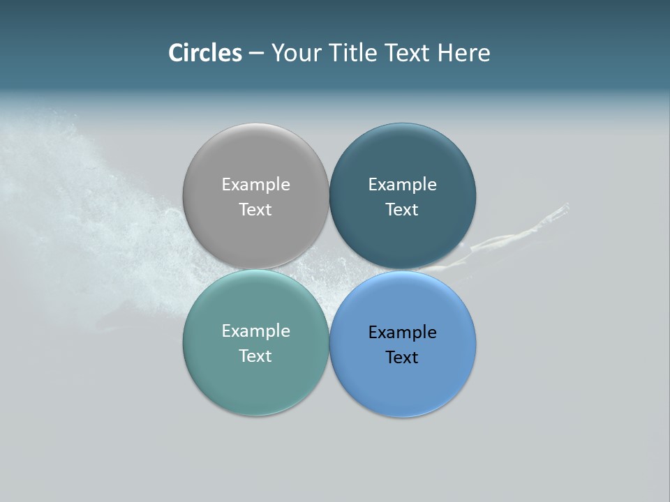 Exhale Training Isolated PowerPoint Template