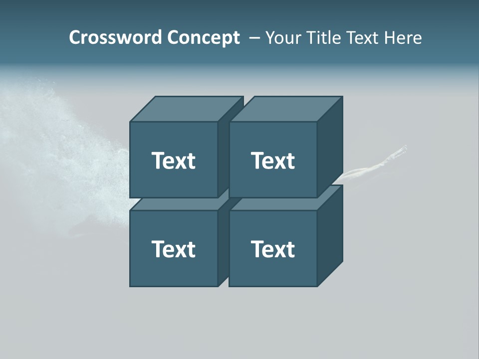 Exhale Training Isolated PowerPoint Template
