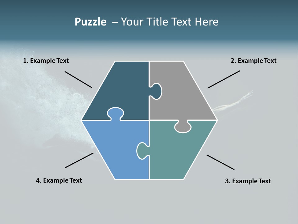 Exhale Training Isolated PowerPoint Template