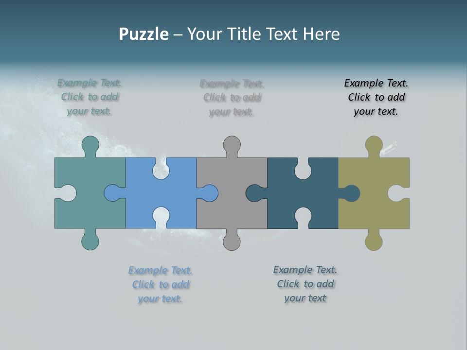 Exhale Training Isolated PowerPoint Template