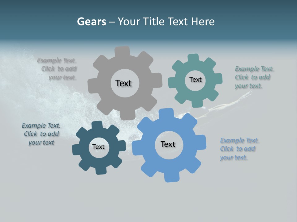 Exhale Training Isolated PowerPoint Template