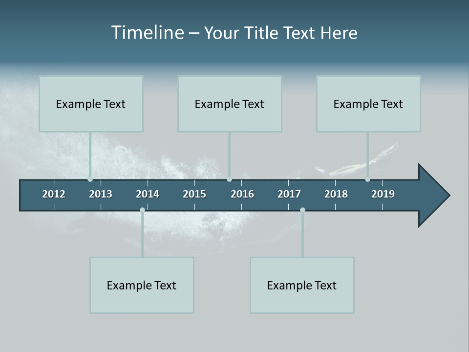 Exhale Training Isolated PowerPoint Template