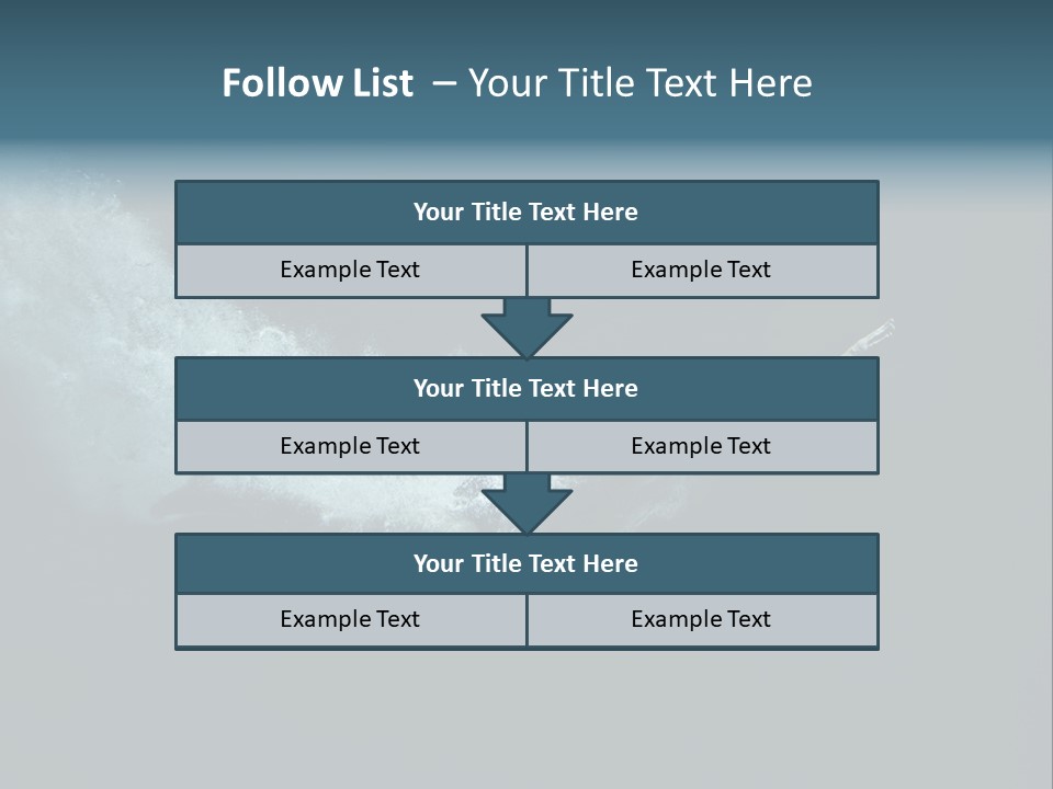 Exhale Training Isolated PowerPoint Template