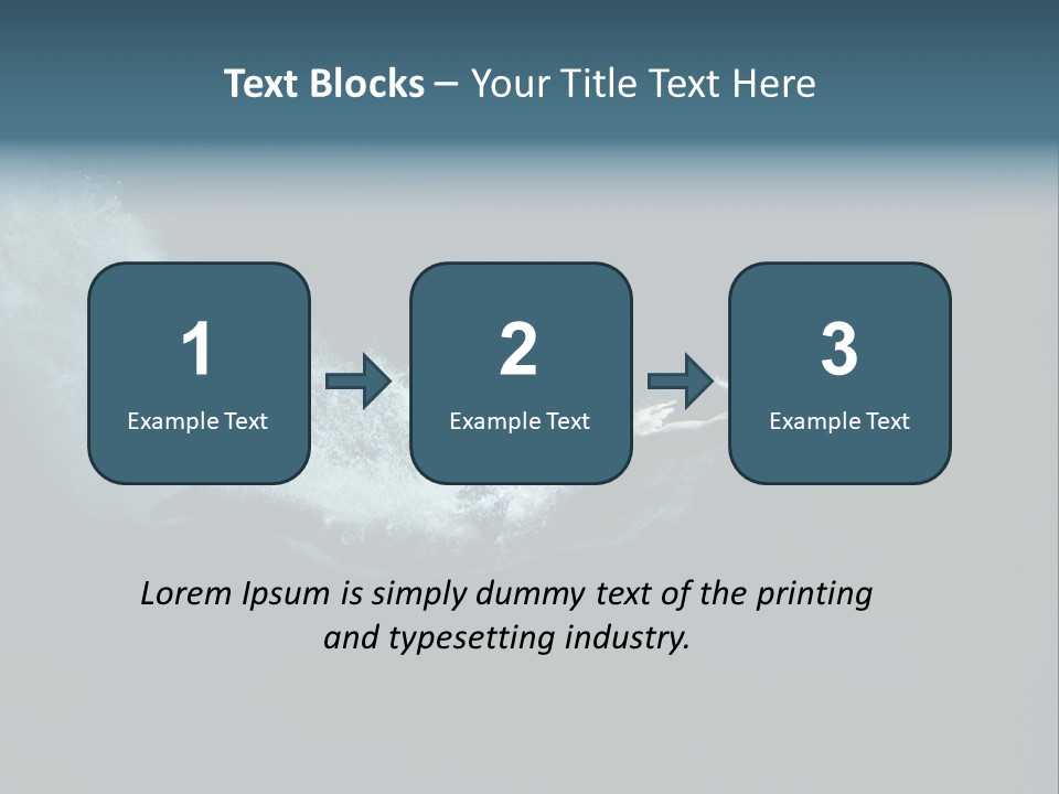Exhale Training Isolated PowerPoint Template