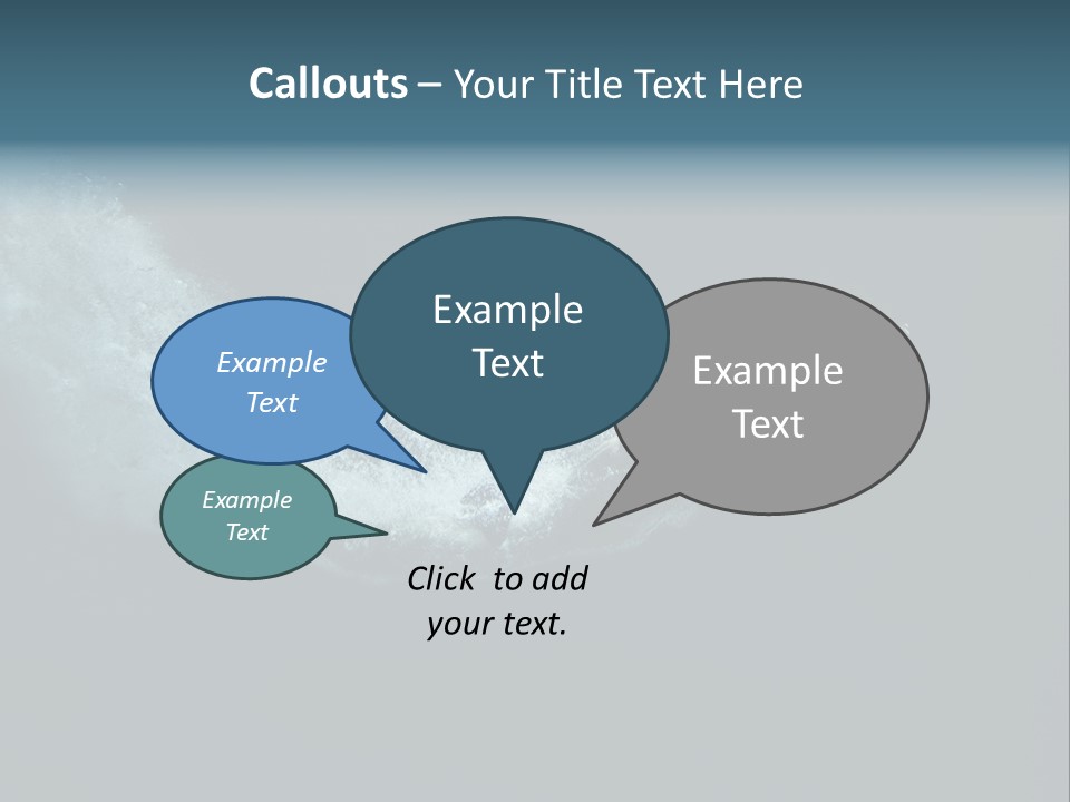 Exhale Training Isolated PowerPoint Template