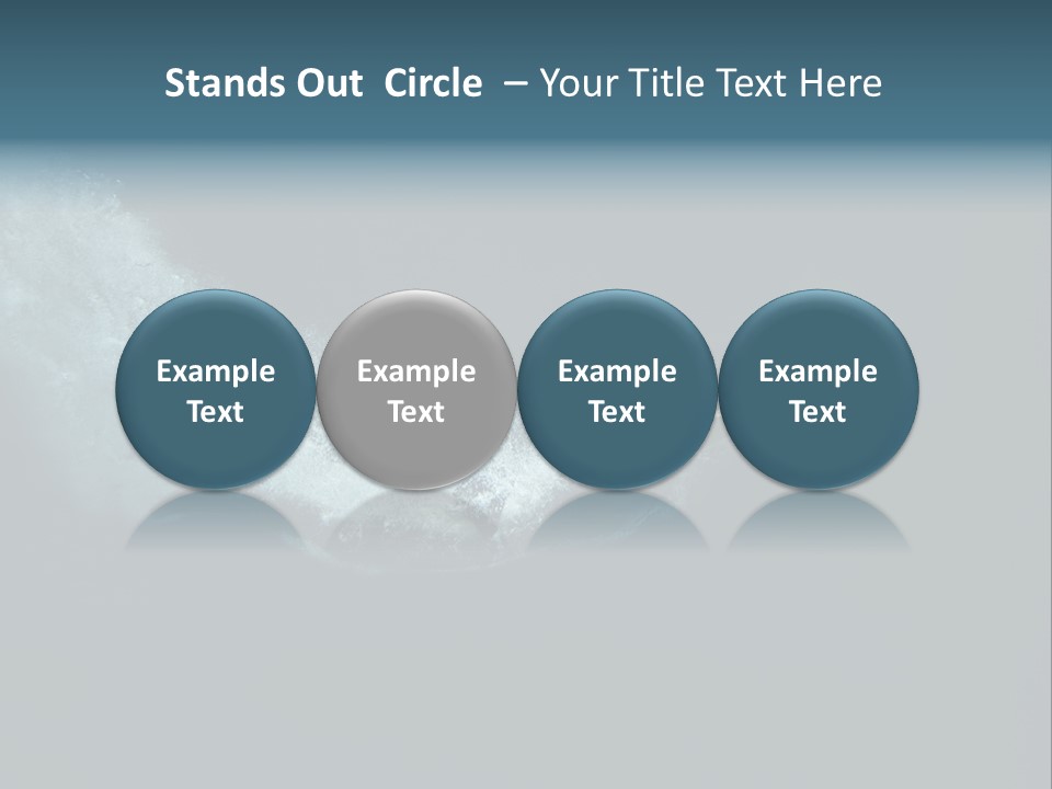 Exhale Training Isolated PowerPoint Template