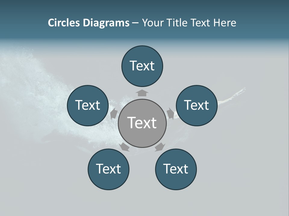Exhale Training Isolated PowerPoint Template