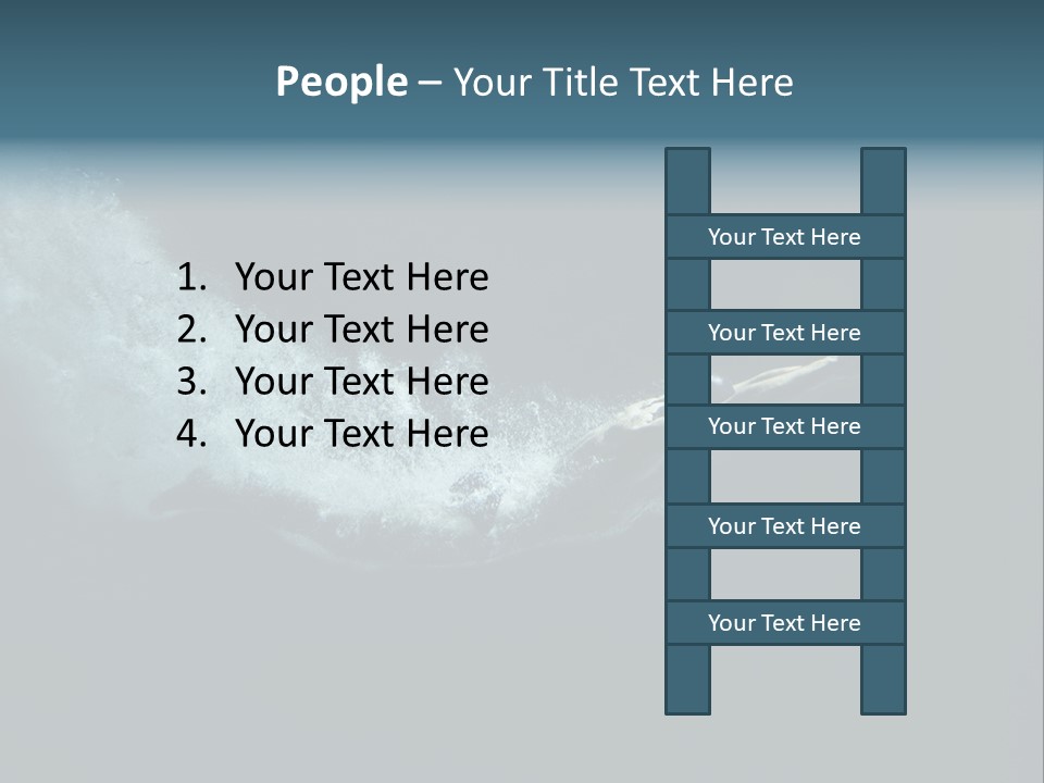 Exhale Training Isolated PowerPoint Template