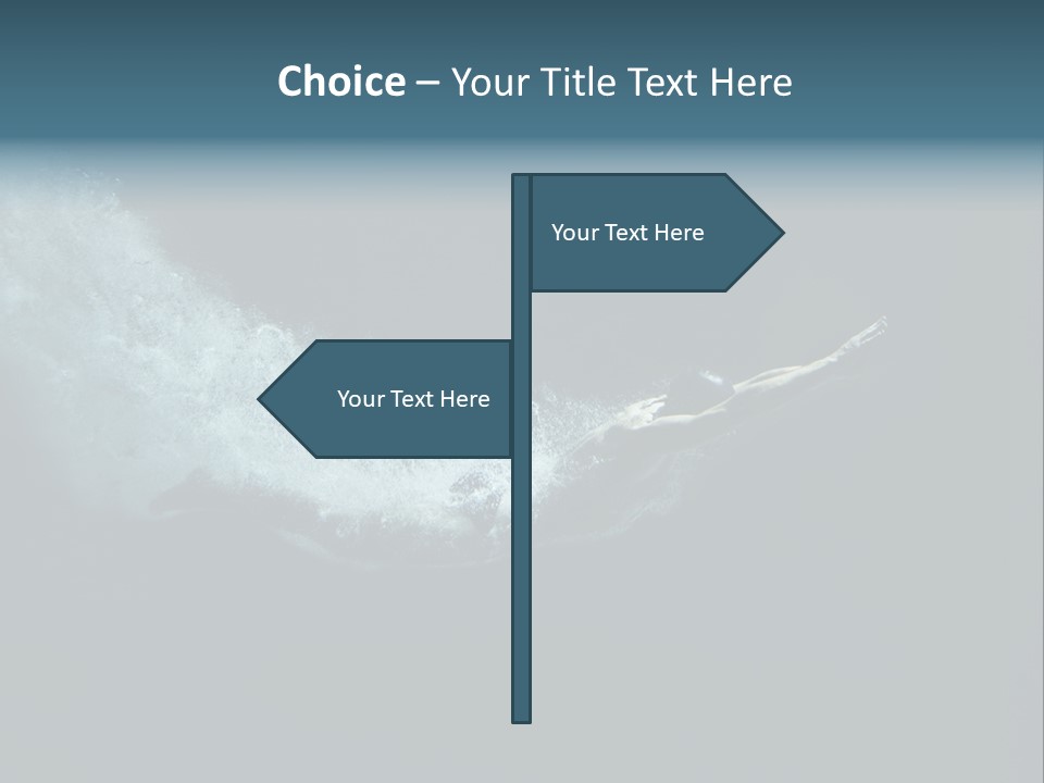 Exhale Training Isolated PowerPoint Template