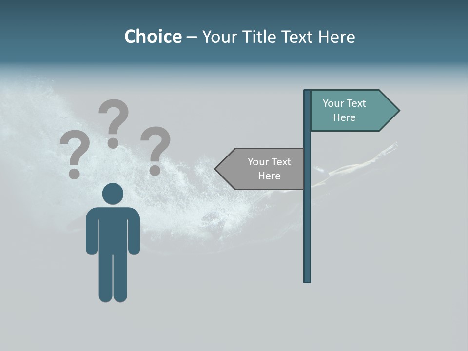 Exhale Training Isolated PowerPoint Template