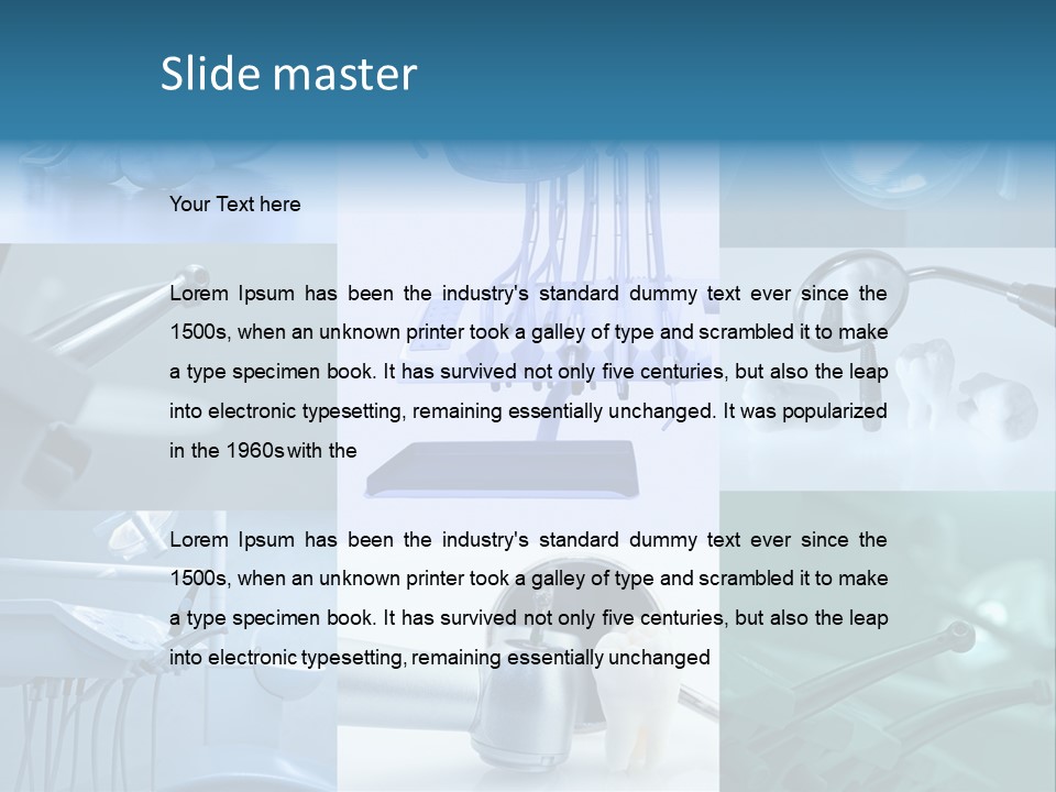 Technology Instrument Tool PowerPoint Template
