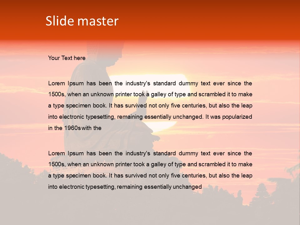 Shine Sunlight Sun PowerPoint Template