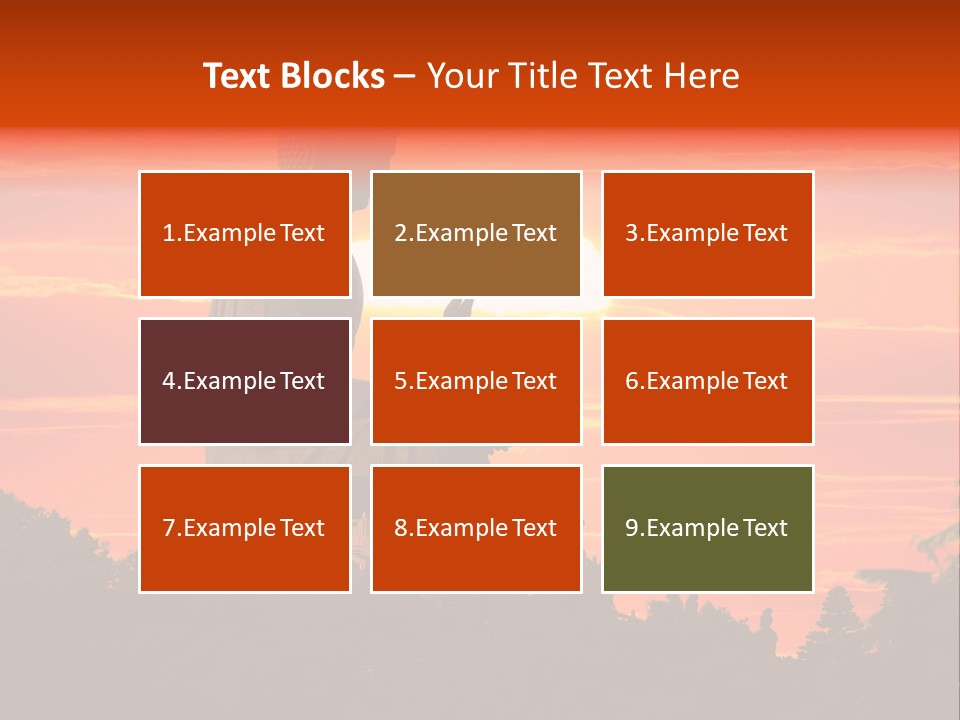 Shine Sunlight Sun PowerPoint Template