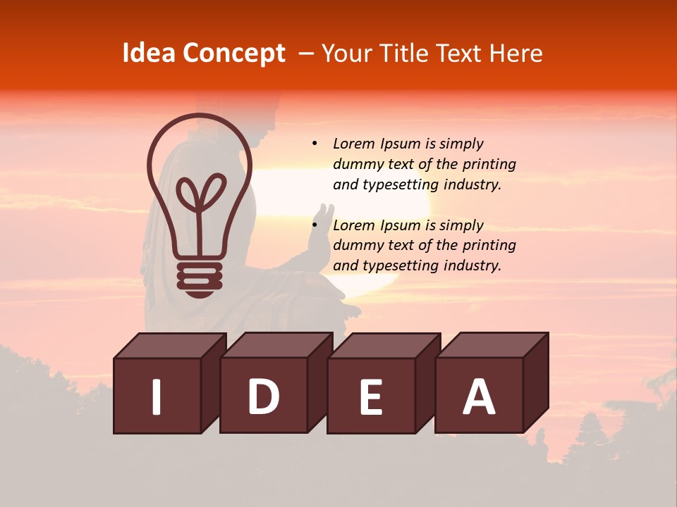 Shine Sunlight Sun PowerPoint Template