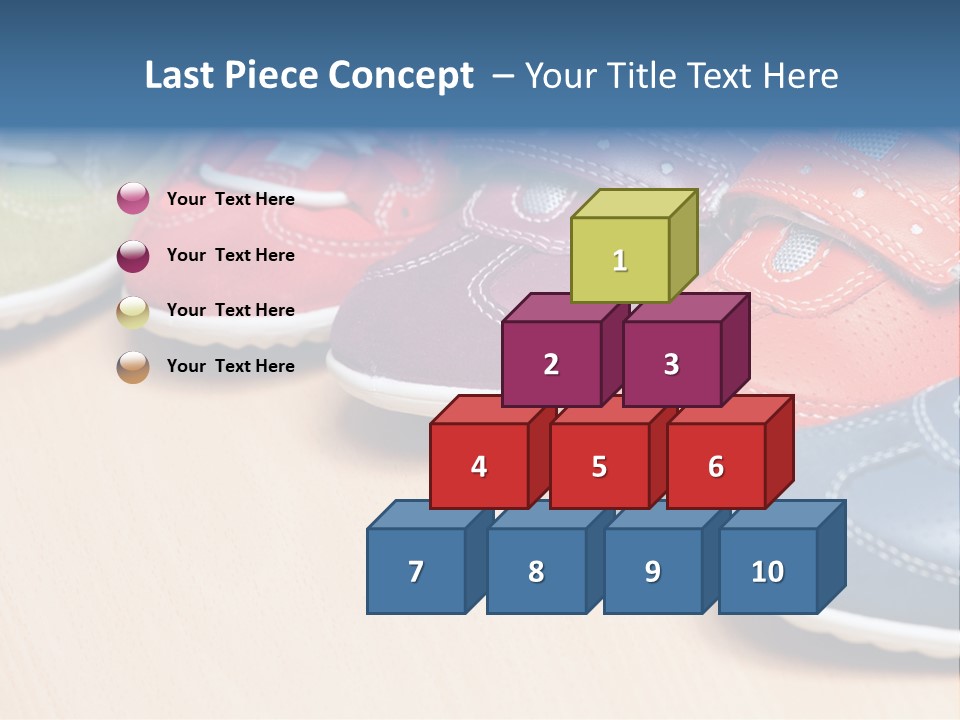 Fashion Kid Object PowerPoint Template