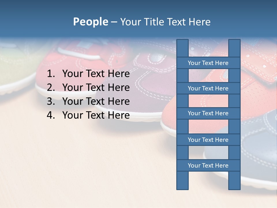 Fashion Kid Object PowerPoint Template