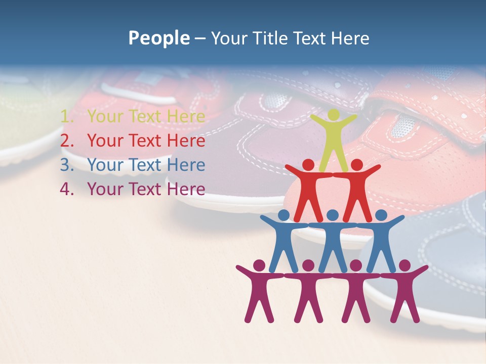 Fashion Kid Object PowerPoint Template