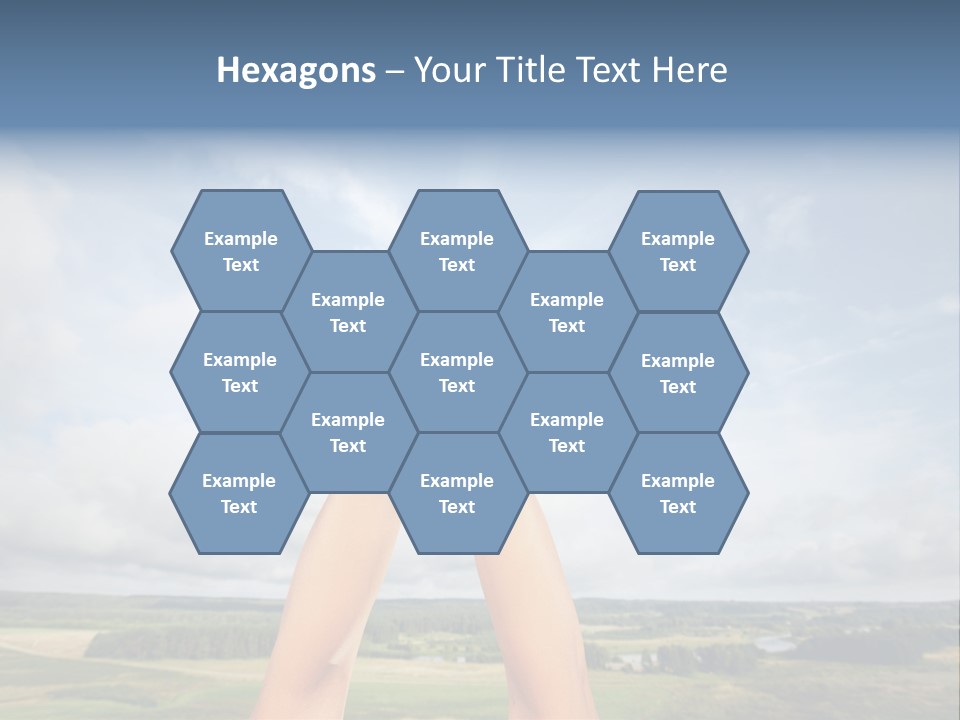Environment Achievement Ray PowerPoint Template
