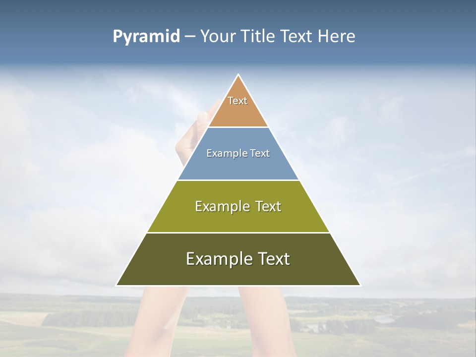 Environment Achievement Ray PowerPoint Template