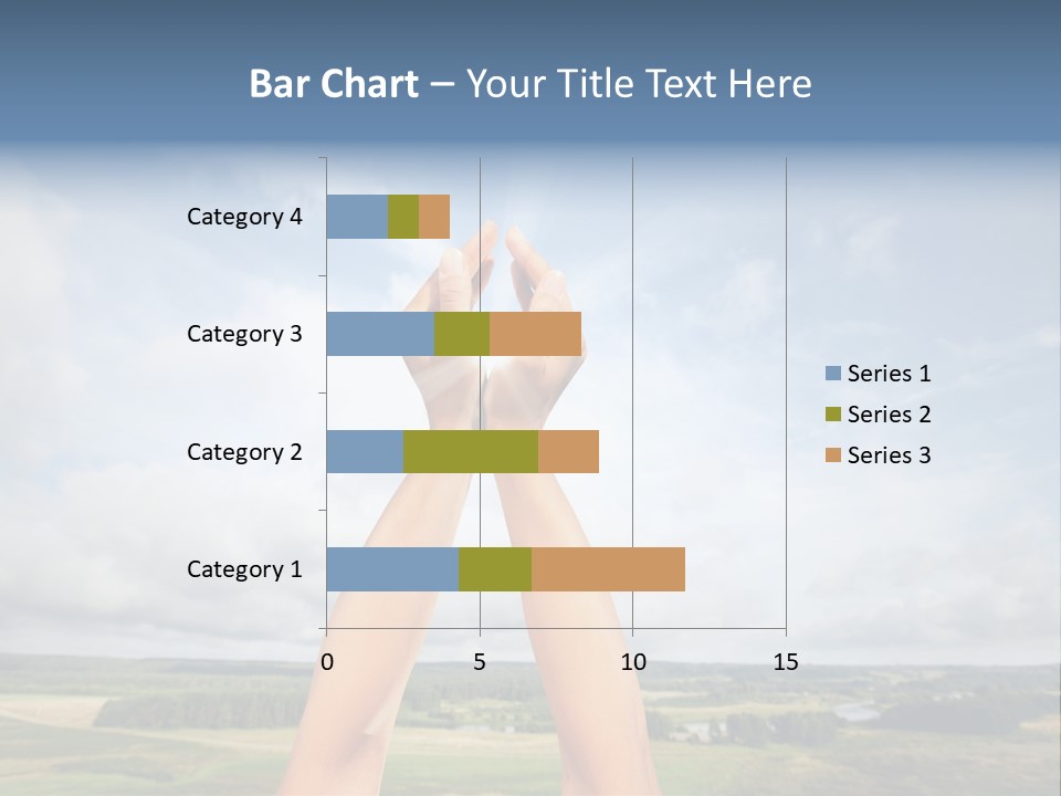 Environment Achievement Ray PowerPoint Template