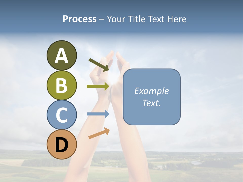Environment Achievement Ray PowerPoint Template