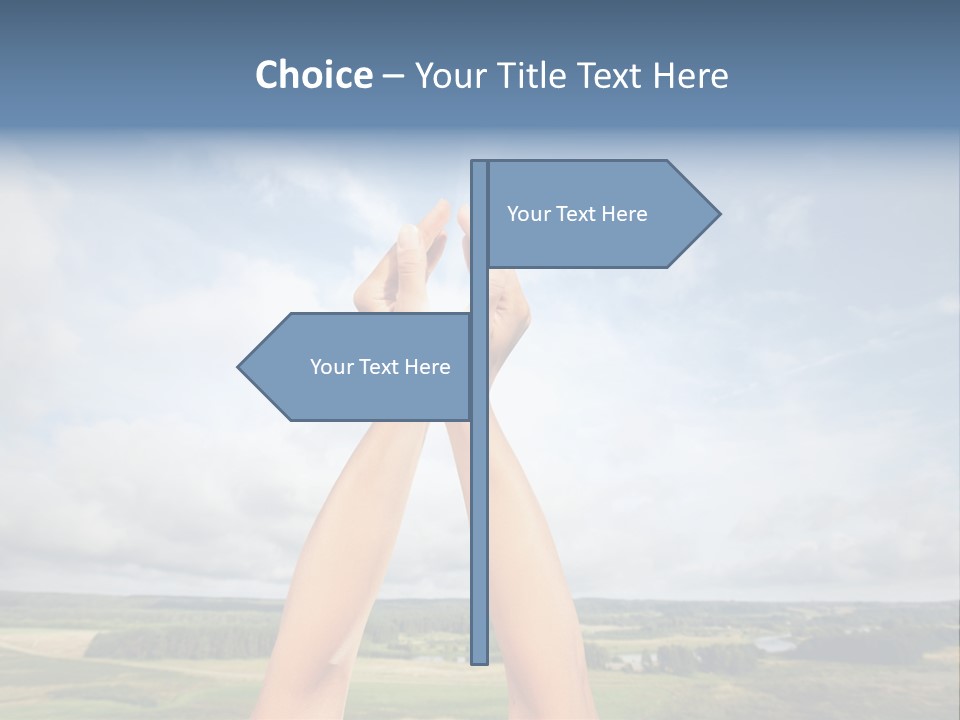 Environment Achievement Ray PowerPoint Template