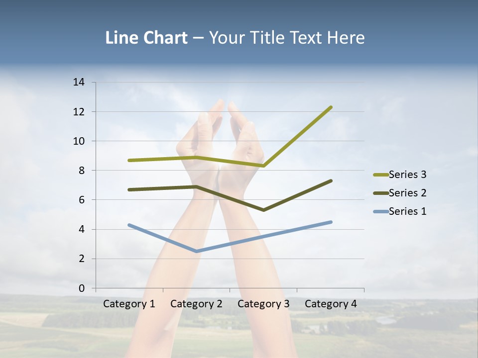 Environment Achievement Ray PowerPoint Template