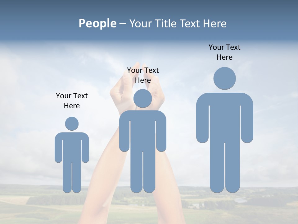 Environment Achievement Ray PowerPoint Template