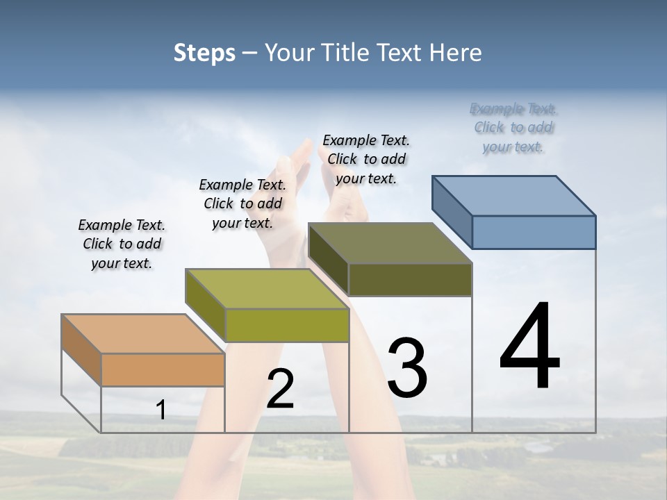 Environment Achievement Ray PowerPoint Template