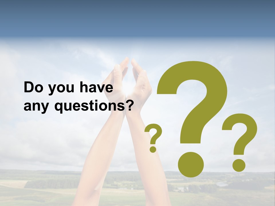 Environment Achievement Ray PowerPoint Template