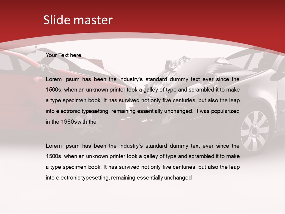Illustration Safety Buckle PowerPoint Template