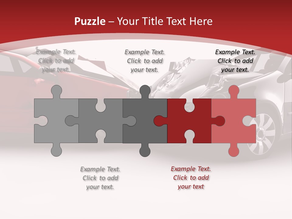 Illustration Safety Buckle PowerPoint Template