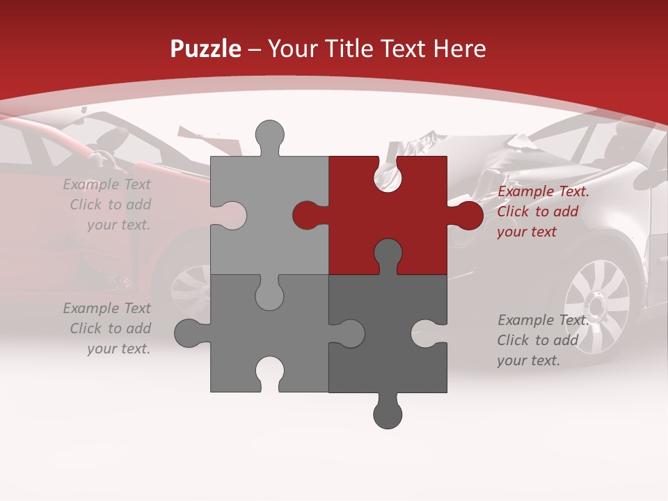 Illustration Safety Buckle PowerPoint Template