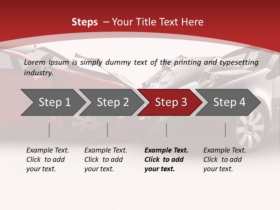 Illustration Safety Buckle PowerPoint Template