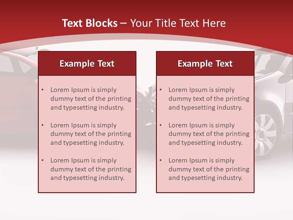 Illustration Safety Buckle PowerPoint Template