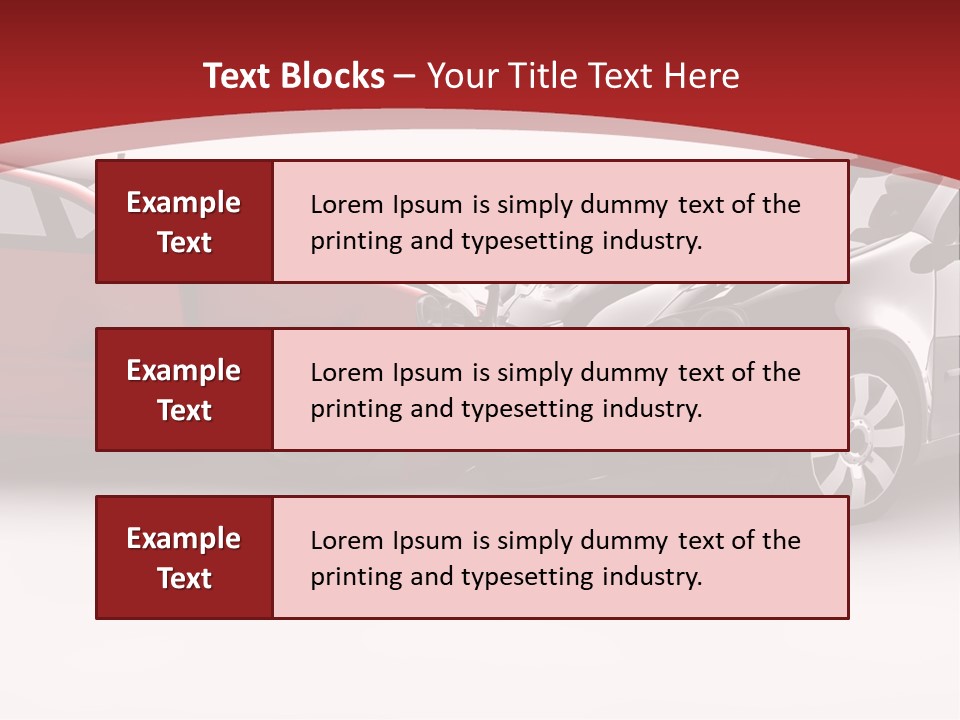 Illustration Safety Buckle PowerPoint Template