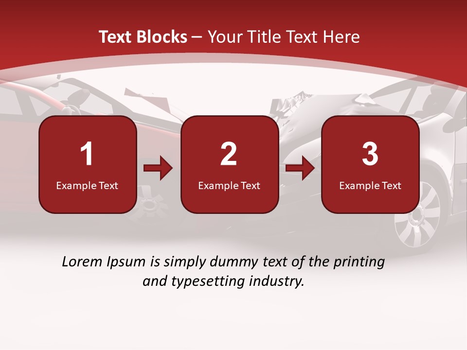 Illustration Safety Buckle PowerPoint Template