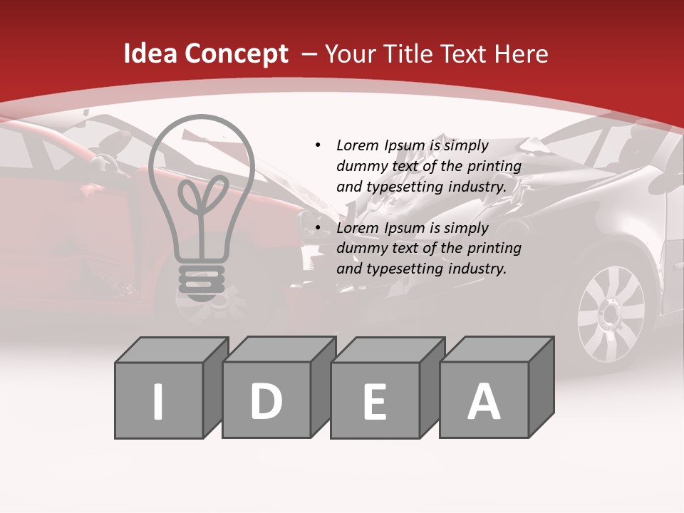 Illustration Safety Buckle PowerPoint Template