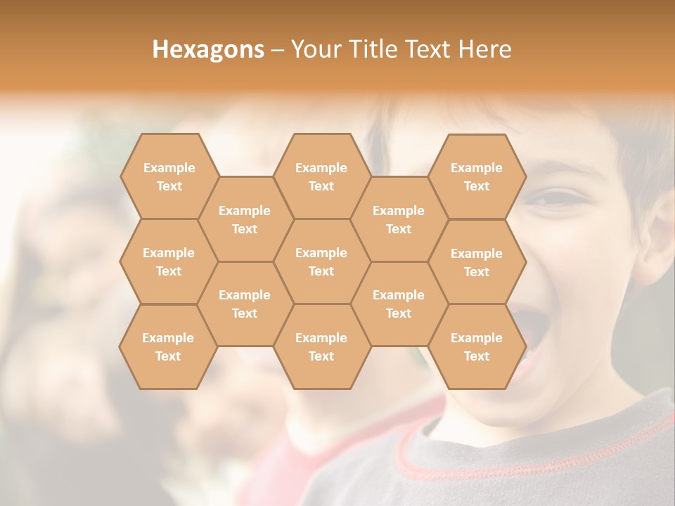 Schoolgirl Several Youngster PowerPoint Template