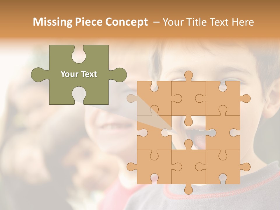 Schoolgirl Several Youngster PowerPoint Template