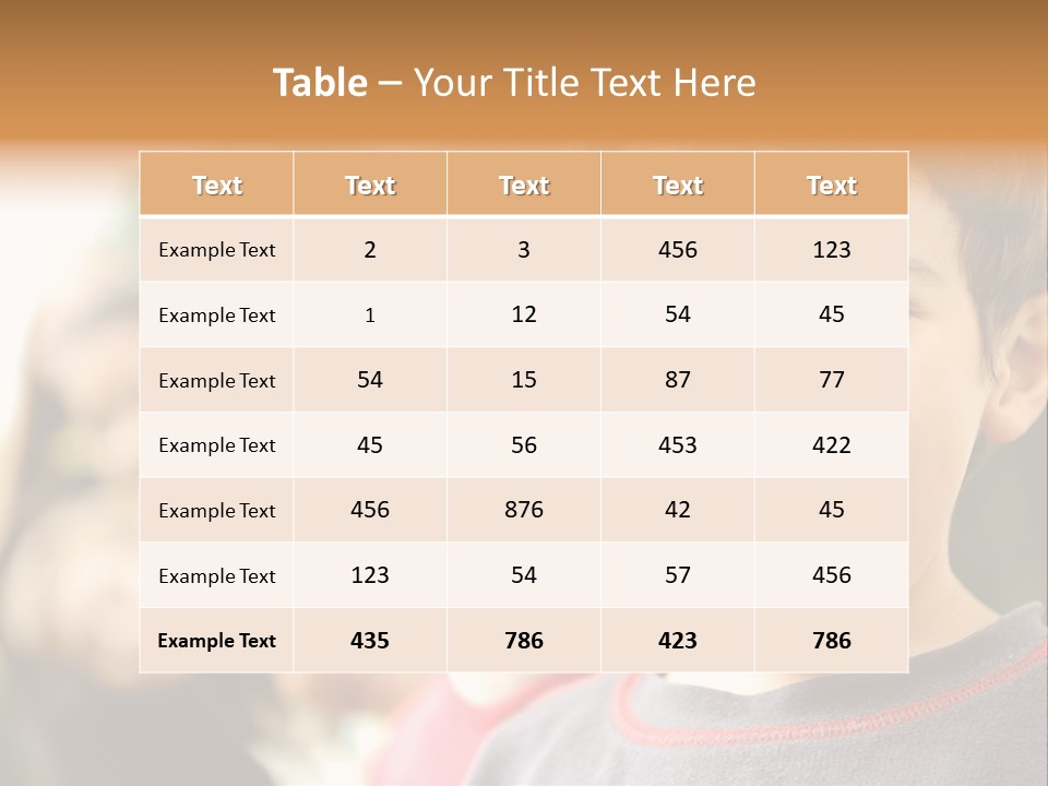 Schoolgirl Several Youngster PowerPoint Template