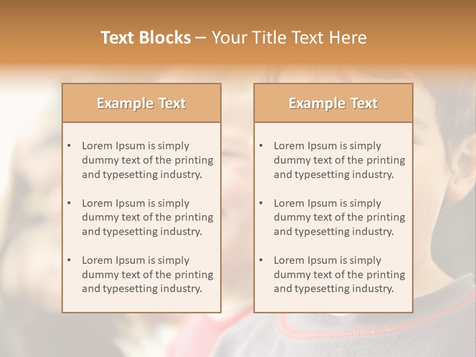 Schoolgirl Several Youngster PowerPoint Template