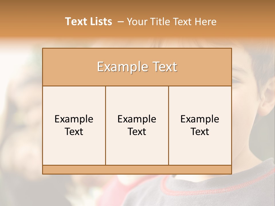 Schoolgirl Several Youngster PowerPoint Template