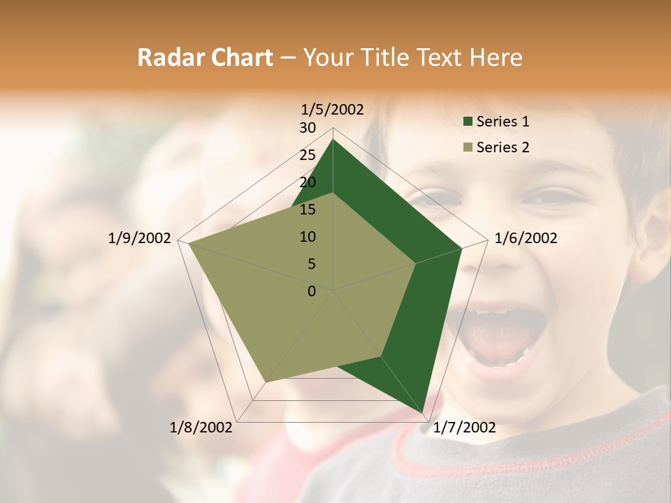 Schoolgirl Several Youngster PowerPoint Template