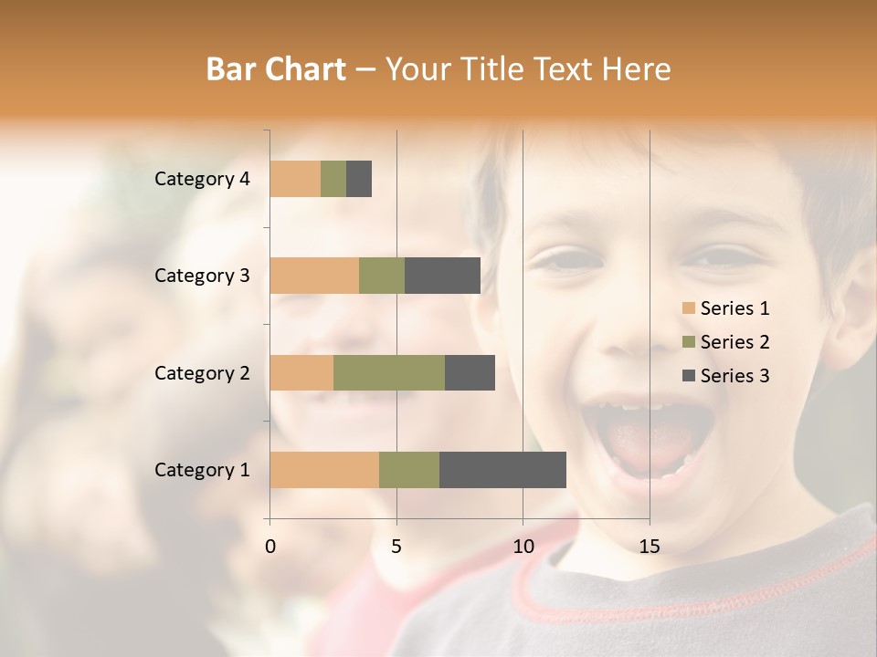 Schoolgirl Several Youngster PowerPoint Template