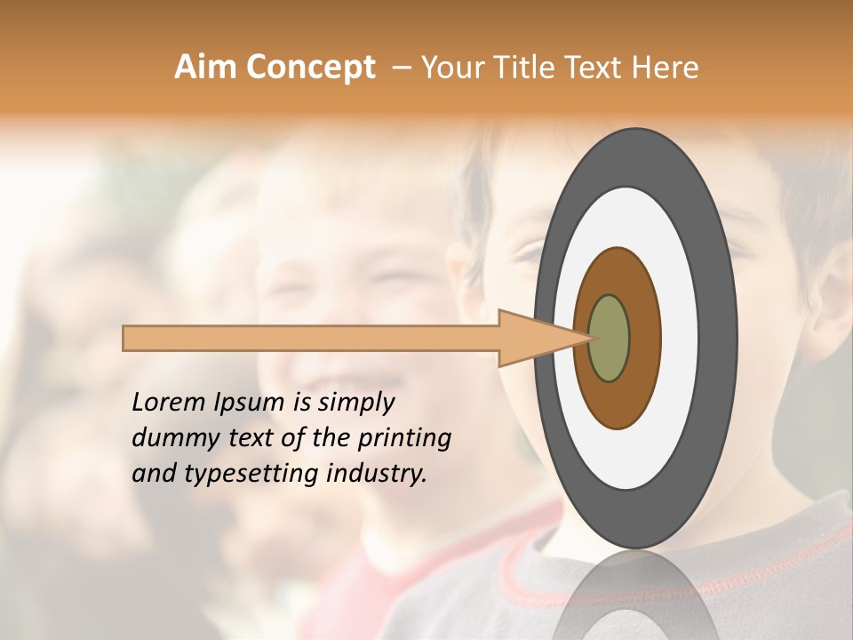 Schoolgirl Several Youngster PowerPoint Template