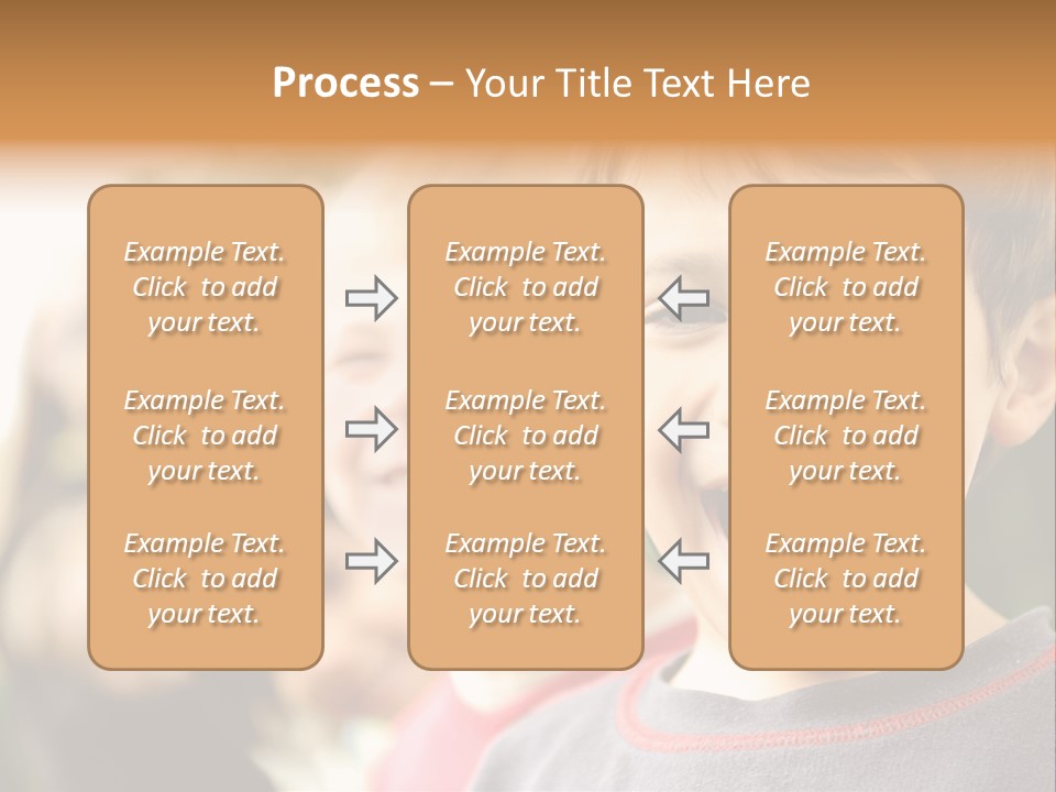 Schoolgirl Several Youngster PowerPoint Template