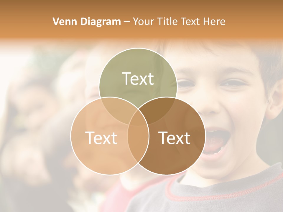 Schoolgirl Several Youngster PowerPoint Template