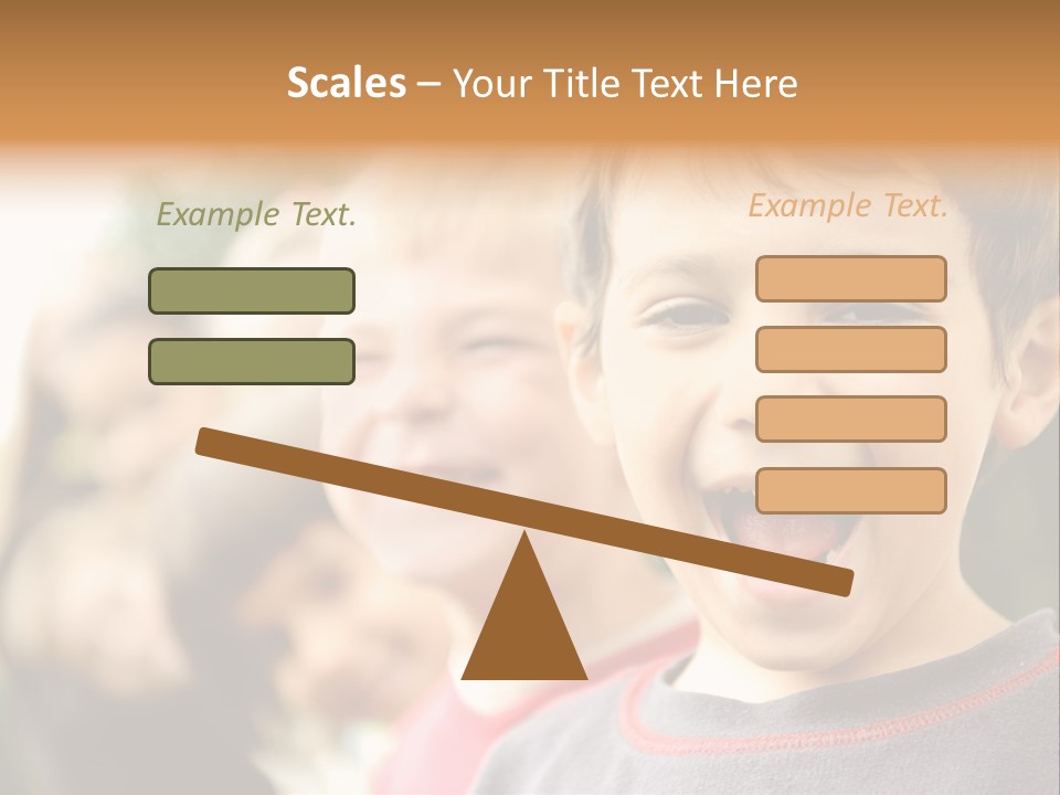 Schoolgirl Several Youngster PowerPoint Template